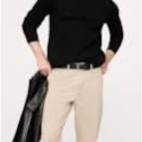 NWT MENS L Lg Banana Republic Merino Black Crewneck Sweater Minimalist Design - Picture 3 of 11